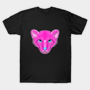 cheetah cartoon face T-Shirt